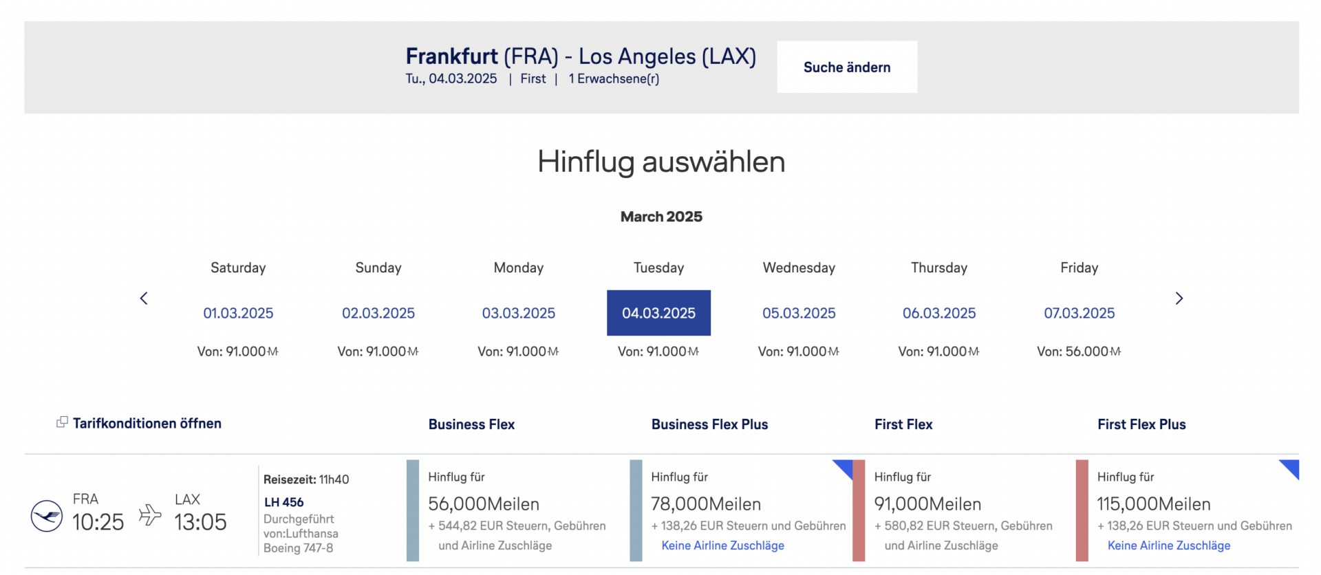Lufthansa Miles And More Flug Buchen smarttripz.de
